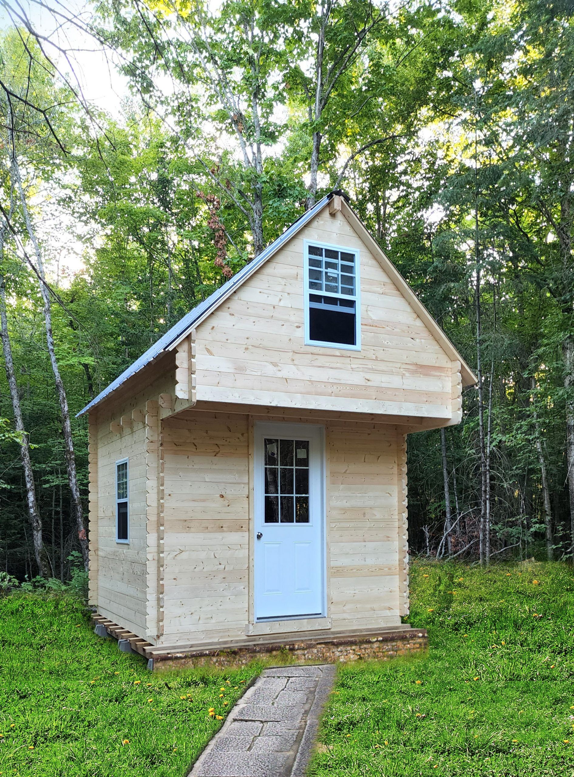 Tiny Oasis Bunkie (10'x10' with loft) - Modular Decor